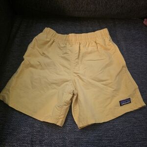 Yellow Patagonia Shorts